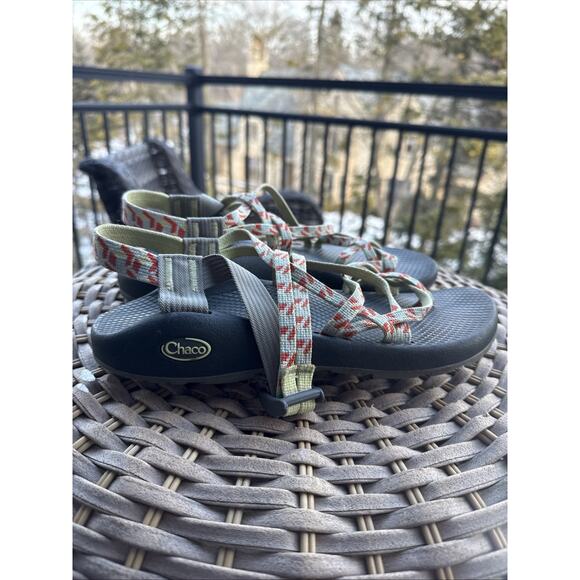 Chaco Women’s Sandals 9 ZX2 Classic Casual Slingback Outdoor Flat Water Teal - Picture 5 of 15